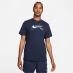Мужская футболка поло Nike Dri-FIT Men's Swoosh Tennis T-Shirt Obsidian