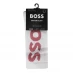 Женские носки Boss Boss Mens Ribbed Logo Socks Natural 106