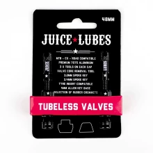 Жіноча футболка Juice Lubes Tubeless Valves, 48mm, Black
