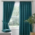 Детская футболка Dreams and Drapes Pembrey Brushed Cotton Curtains with Tie-Backs Teal