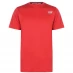 Мужская футболка с коротким рукавом Skechers Oslon Short Sleeve T Shirt Red