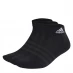 adidas Cushioned Sportswear Ankle Socks 3 Pair Juniors Black