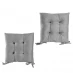 Cushion Collective 2 Pack Seat Pads Pewter