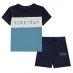 Firetrap Short Sleeve T-Shirt Set Infant Boys Colourblock
