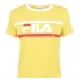 Женская футболка Fila Ash Crop T Shirt Ladies Yellow