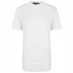 Мужская футболка с коротким рукавом TWENTY Dawson Long Line T Shirt White