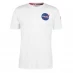 Мужская футболка с коротким рукавом Alpha Industries SPACE SHUTTLE T White 09