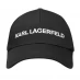 Женская кепка Karl Lagerfeld Logo Cap Black A999