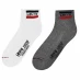 Шкарпетки Levis Levis 2 Pack Mid Socks White/Grey
