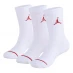 Шкарпетки Air Jordan Jordan 3 Pack Crew Socks Infant's White