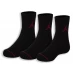 Шкарпетки Air Jordan Jordan 3 Pack Crew Socks Infant's Black