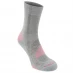 Karrimor 2 Pack Walking Sock Junior Grey/Pink