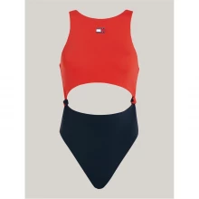 Закрытый купальник Tommy Hilfiger Cutout Swimsuit Ld43