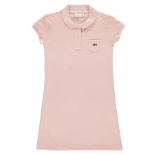 Детское платье Lacoste Junior Girls Polo Shirt Dress
