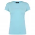 Женская футболка EMPORIO ARMANI Essential T-Shirt Angel Blu 01630
