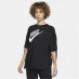 Женская блузка Nike Sportswear Swoosh Dance T Shirt Ladies Black/White