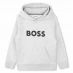 Чоловіча толстовка Boss Logo Print Hoodie Boys Grey A32