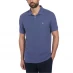 Мужская футболка поло Original Penguin Raised Rib Short Sleeve Polo Shirt Blue Indigo 970