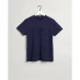 Мужская футболка с коротким рукавом Gant Tonal Shield T Shirt Evening 433