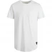 Мужская футболка с коротким рукавом Jack and Jones Crew Neck T-Shirt White
