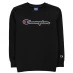 Детский свитер Champion Logo Crew Sweatshirt Black