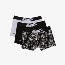 Шкарпетки Lacoste 3 Pack All Over Print Boxer Shorts