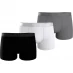 Женское нижнее белье Tommy Hilfiger 3 Pack Everyday Luxe Boxer Shorts Blk/Wht/Gry 0SB