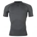 Мужская футболка с коротким рукавом Under Armour Heatgear Core T Shirt Mens Carbon Heather