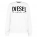 Женский свитер Diesel Logo Crew Sweatshirt White 100