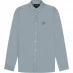 Мужская рубашка Lyle and Scott Oxford Shirt Slate Blue A19