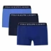 Мужские трусы Ralph Lauren 3 Pack Logo Trunks Blue Multi