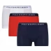 Мужские трусы Ralph Lauren 3 Pack Logo Trunks White/Red/Blue