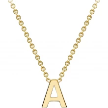 Шкарпетки Be You 9ct Gold Mini Initial Necklace