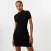 Женское платье Jack Wills Polo Cable Knitted Mini Dress Black