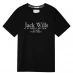 Мужская футболка с коротким рукавом Jack Wills Carnaby Logo T-Shirt Black