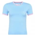 Жіноча футболка Jack Wills Trinkey Ringer T-Shirt Sky Blue