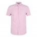 Мужская рубашка Jack Wills Amphil Gingham Short Sleeve Shirt Pink