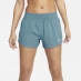 Женский топ Nike Dri-FIT One Women's Mid-Rise 3 Brief-Lined Shorts Noise Aqua/Silv