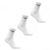 Nike Everyday 3 Pack Cotton Cushioned Crew Socks Unisex White/Black