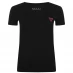 Женская футболка Guess Small Triangle T-Shirt JET BLACK