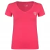 Женская футболка Guess Small Triangle T-Shirt PINK SEDUCTION