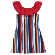 Детское платье SoulCal Stripe Frill Dress Junior Girls