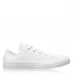 Женские кеды Converse All Star Mono Leather Shoes White 100