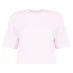 Женская футболка Calvin Klein Performance Cropped Short Sleeve T Shirt 695 Pink Nectar