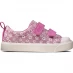 Детские кеды Clarks City Bright Sneakers Pink Floral