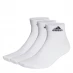 Шкарпетки adidas Thin and Light 3pk Ankle Socks Juniors White/Black
