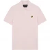Мужская футболка поло Lyle and Scott Basic Short Sleeve Polo Shirt Light Pink W488