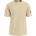 Мужская футболка с коротким рукавом Calvin Klein Jeans Badge T-Shirt Sand AAT