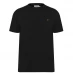 Мужская футболка с коротким рукавом Farah Denny Short Sleeve T Shirt Black 010