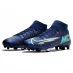 Мужские бутсы Nike Mercurial Superfly 9 Academy Firm Ground Football Boots Blue/Pink/White